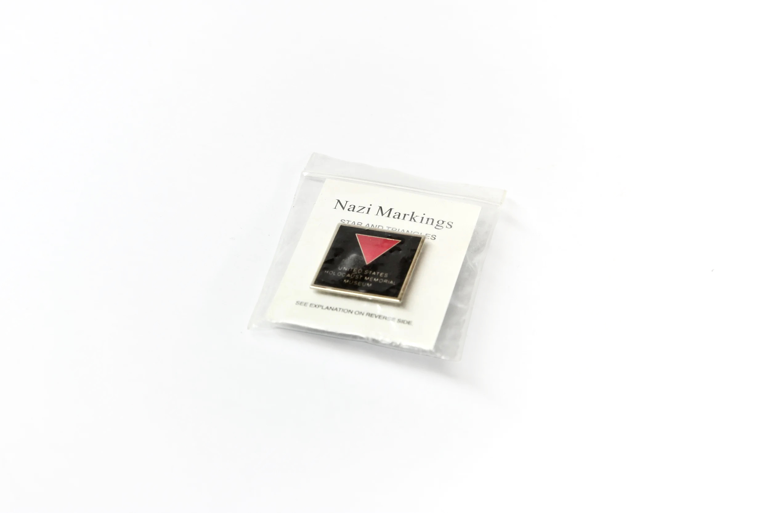 ‘Pink triangle’ pin